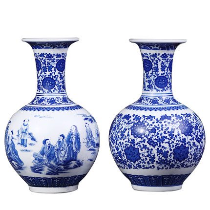 Compatible porcelain Jahrriesnge  for vase blue and white cna0004 