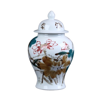 Compatible porcelain Jahrriesnge  for lotus flower vase cna0078 