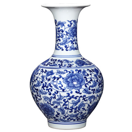 Compatible porcelain Jahrriesnge  for white and blue vase cna0082 