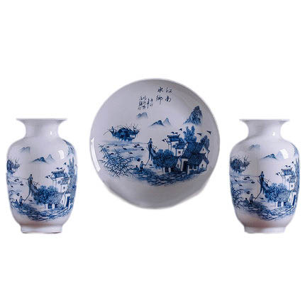 Compatible porcelain Jahrriesnge  for vase set 3 pieces cna0190 