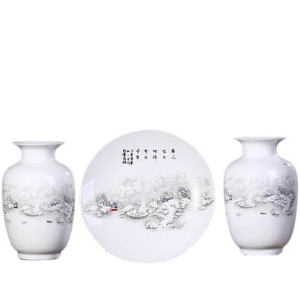 Compatible porcelain Jahrriesnge  for vase set 3 pieces cna0192 