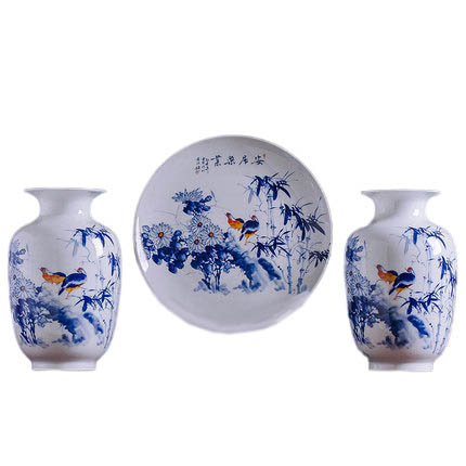 Compatible porcelain Jahrriesnge  for vase set 3 pieces cna0198 