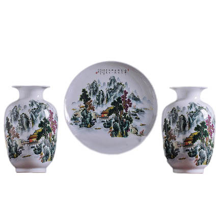 Compatible porcelain Jahrriesnge  for vase set 3 pieces cna0200 