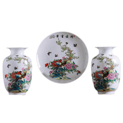 Compatible porcelain Jahrriesnge  for vase set 3 pieces cna0202 