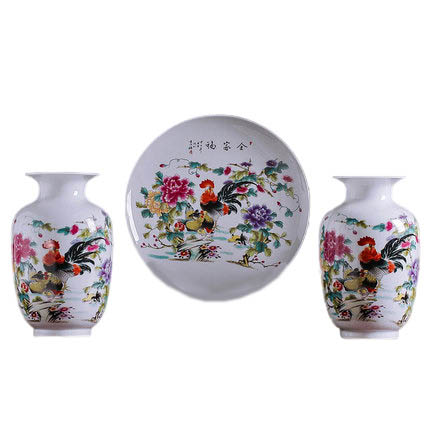 Compatible porcelain Jahrriesnge  for vase set 3 pieces cna0209 