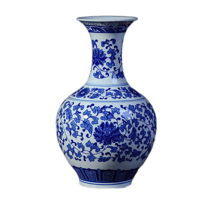 Compatible porcelain Jahrriesnge  for white blue vase cna0210 