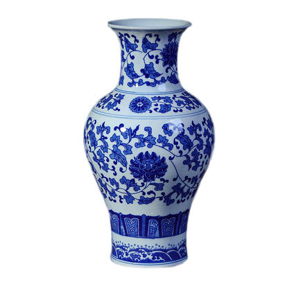 Compatible porcelain Jahrriesnge  for white blue vase cna0211 