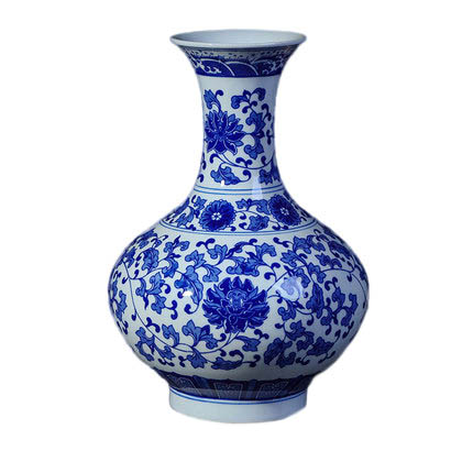 Compatible porcelain Jahrriesnge  for white blue vase cna0212 