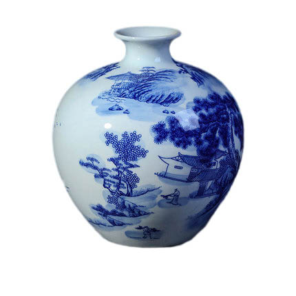 Compatible porcelain Jahrriesnge  for white blue vase cna0219 