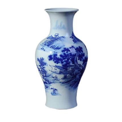 Compatible porcelain Jahrriesnge  for white blue vase cna0220 