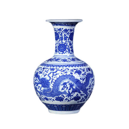 Compatible porcelain Jahrriesnge  for white and blue vase cna0253 