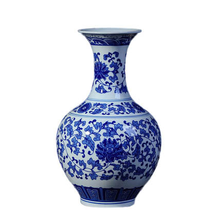 Compatible porcelain Jahrriesnge  for white and blue vase cna0256 