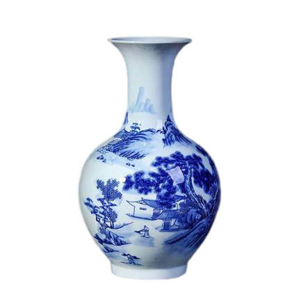 Compatible porcelain Jahrriesnge  for white and blue vase cna0264 