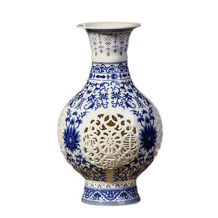 Compatible porcelain Jahrriesnge  for hollow out vase cna0403 