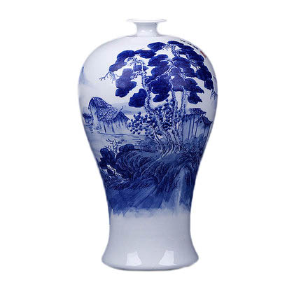 Compatible porcelain Jahrriesnge  for white and blue vase cna0537 