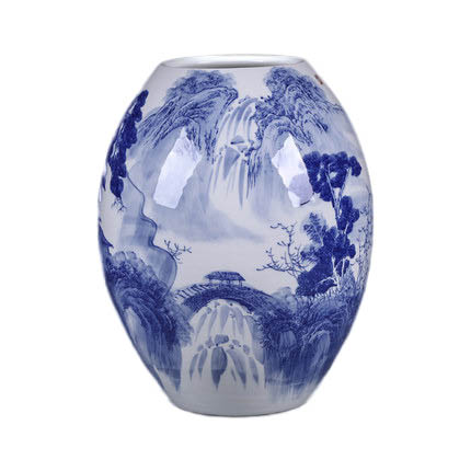 Compatible porcelain Jahrriesnge  for white and blue vase cna0538 