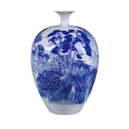 Compatible porcelain Jahrriesnge  for white and blue vase cna0539 