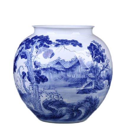 Compatible porcelain Jahrriesnge  for white and blue vase cna0540 