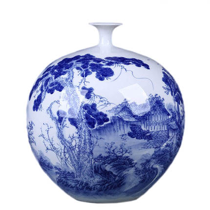 Compatible porcelain Jahrriesnge  for white and blue vase cna0542 