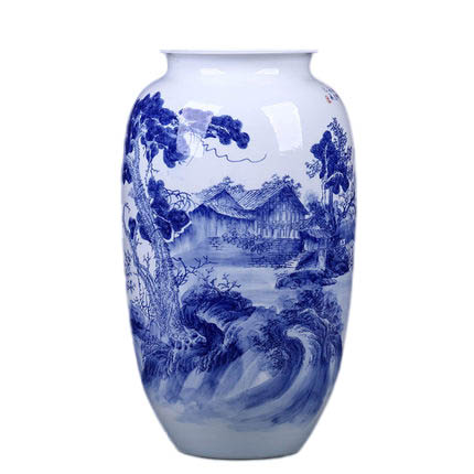 Compatible porcelain Jahrriesnge  for white and blue vase cna0543 