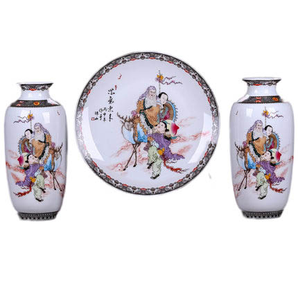 Compatible porcelain Jahrriesnge  for vase set three pieces cna0572 