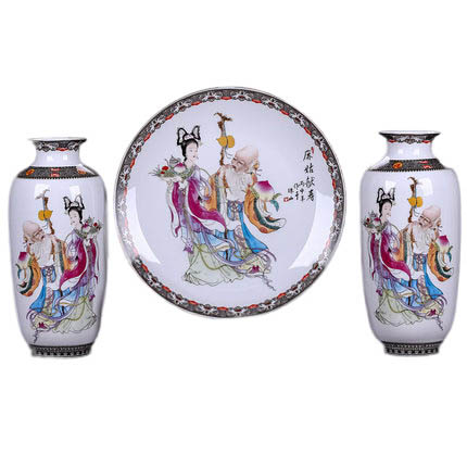 Compatible porcelain Jahrriesnge  for vase set three pieces cna0573 