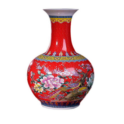 Compatible porcelain Jahrriesnge  for enamel colorful vase cna0624 