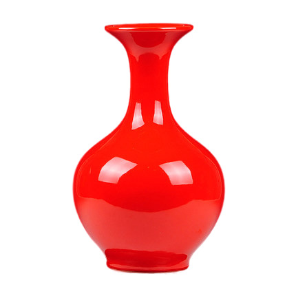 Compatible porcelain Jahrriesnge  for pure red vase cna0764 