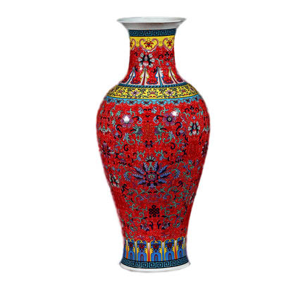 Compatible porcelain Jahrriesnge  for colorful enamel vase cna0807 