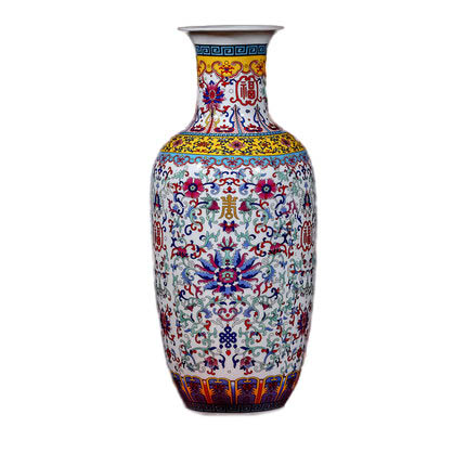 Compatible porcelain Jahrriesnge  for colorful enamel vase cna0808 