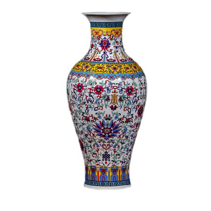 Compatible porcelain Jahrriesnge  for colorful enamel vase cna0809 