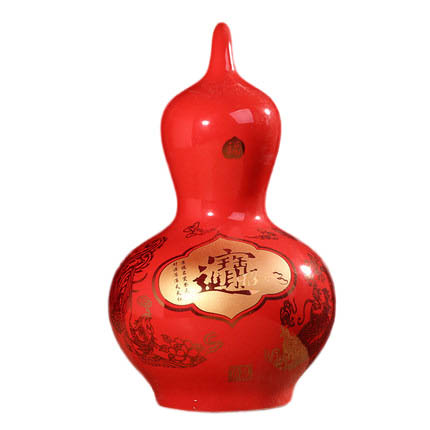 Compatible porcelain Jahrriesnge  for red gourd vase cna0851 