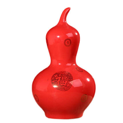 Compatible porcelain Jahrriesnge  for red gourd vase cna0853 