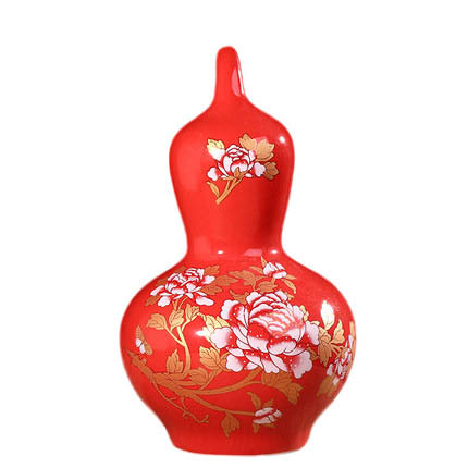 Compatible porcelain Jahrriesnge  for red gourd vase cna0855 