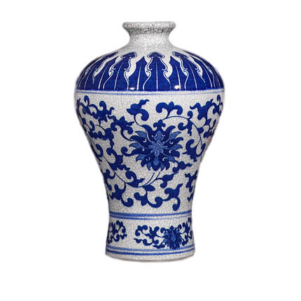 Compatible porcelain Jahrriesnge  for white and blue vase cna0864 