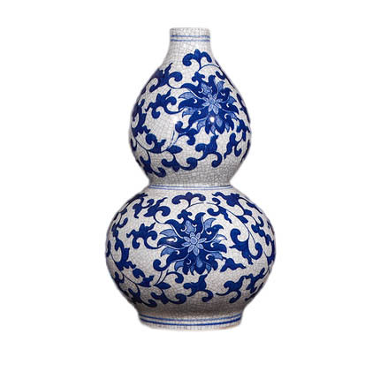 Compatible porcelain Jahrriesnge  for white and blue vase cna0865 