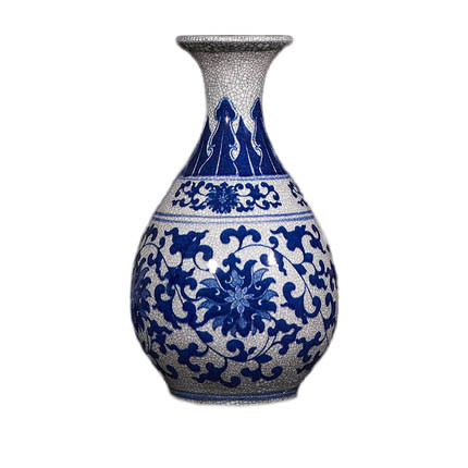 Compatible porcelain Jahrriesnge  for white and blue vase cna0869 