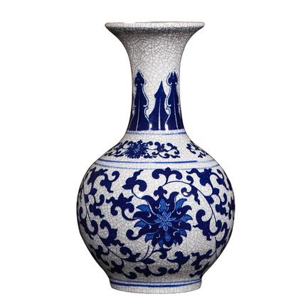 Compatible porcelain Jahrriesnge  for white and blue vase cna0870 