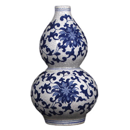 Compatible porcelain Jahrriesnge  for white and blue vase cna0872 