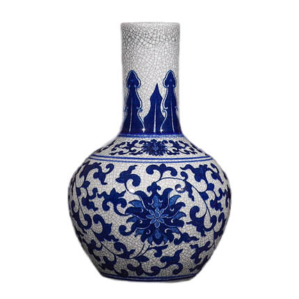 Compatible porcelain Jahrriesnge  for white and blue vase cna0874 