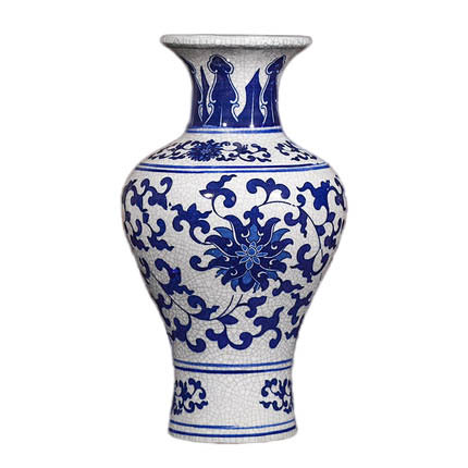 Compatible porcelain Jahrriesnge  for white and blue vase cna0875 