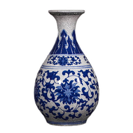 Compatible porcelain Jahrriesnge  for white and blue vase cna0876 