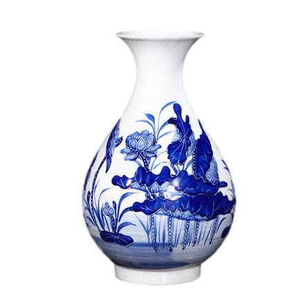 Compatible porcelain Jahrriesnge  for relief lotus vase cna0899 