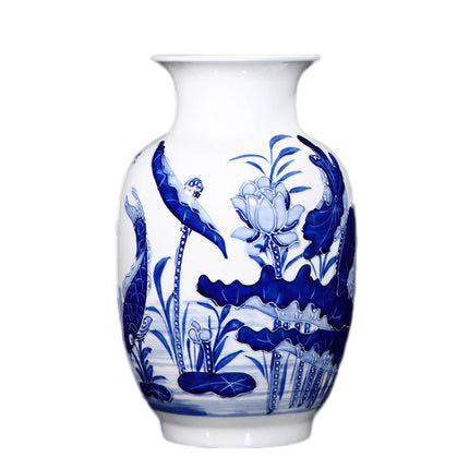 Compatible porcelain Jahrriesnge  for relief lotus vase cna0901 