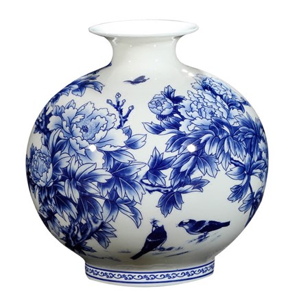 Compatible porcelain Jahrriesnge  for peony bone china vase cna0935 