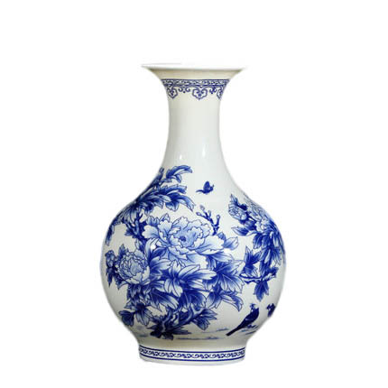 Compatible porcelain Jahrriesnge  for peony bone china vase cna0936 