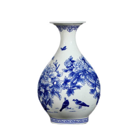 Compatible porcelain Jahrriesnge  for peony bone china vase cna0940 