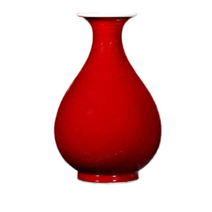 Compatible porcelain Jahrriesnge  for crack glaze red vase cna0947 