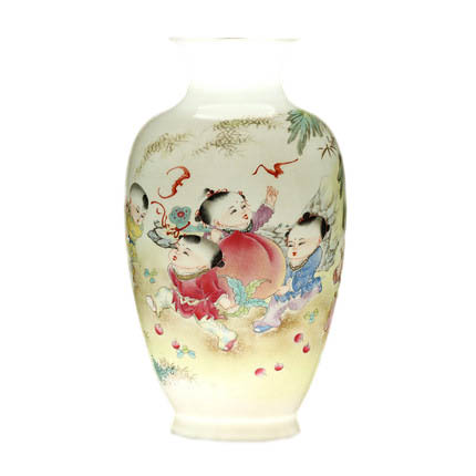 Compatible porcelain Jahrriesnge  for colorful landscape vase cna1003 