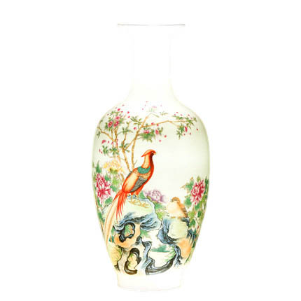 Compatible porcelain Jahrriesnge  for colorful landscape vase cna1004 